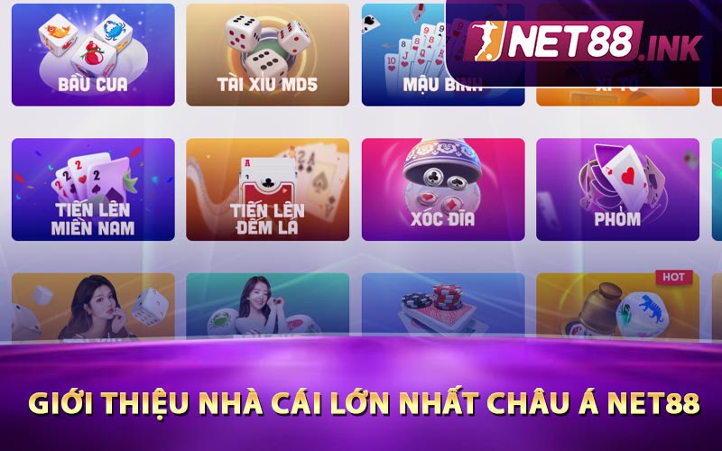 Giới thiệu nhà cái lớn nhất Châu Á Net88